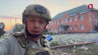 Корреспондент «Известий» в Судже: повреждения от обстрелов, противника нет