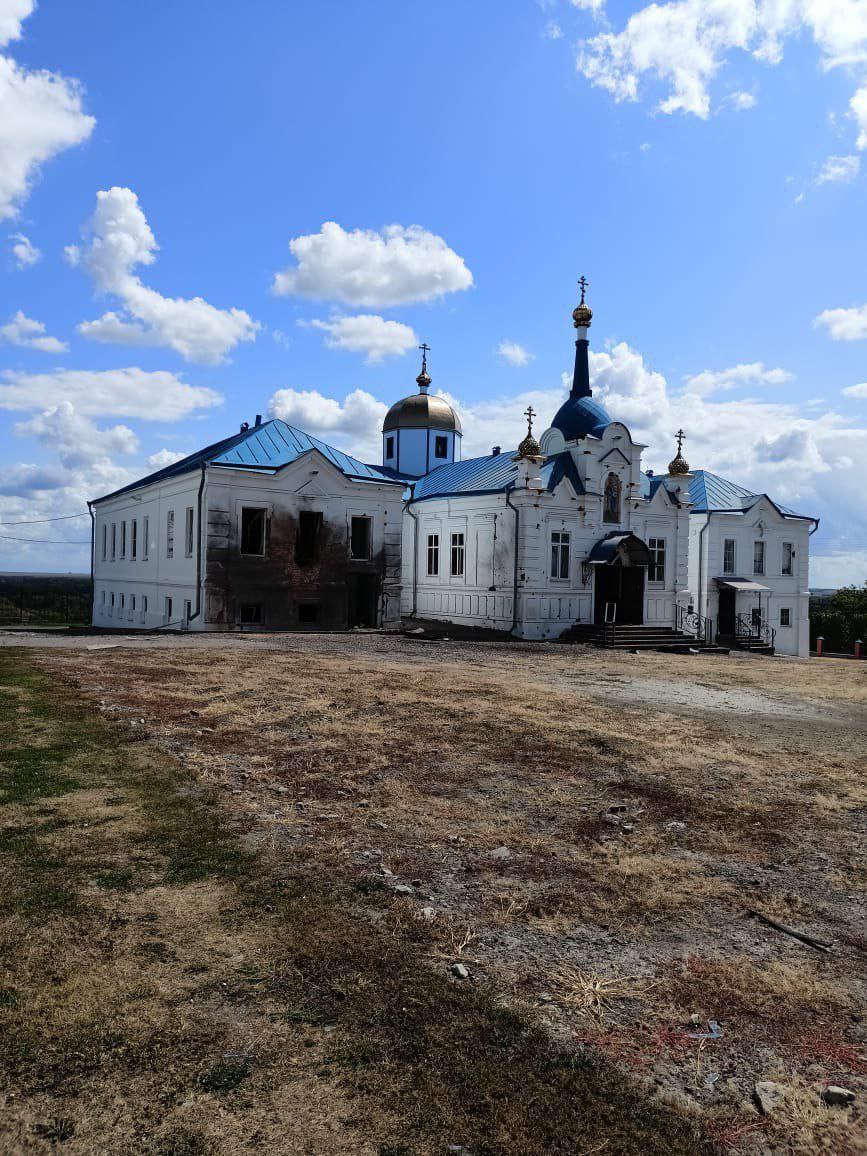 Разрушен собор Горнальского монастыря