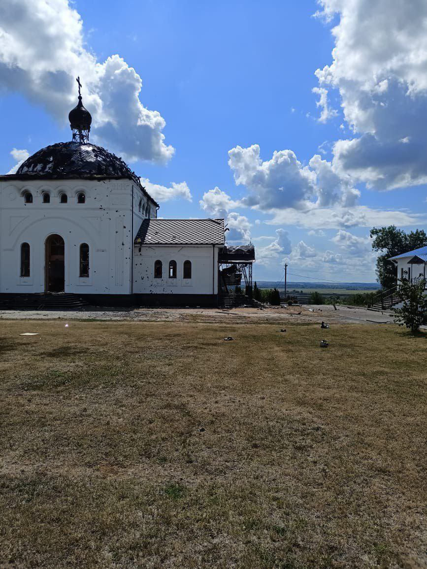 Горнальский Свято-Николаевский монастырь под Суджей