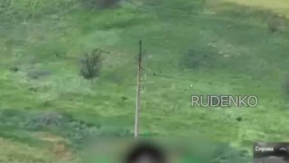 Кадры боевой работы расчётов подразделений беспилотных систем морской пехоты ГрВ «Центр» по уничтожению живой…