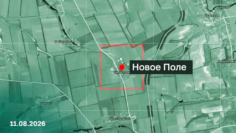 Подразделения группировки войск «Восток» освободили населенный пункт Новое Поле Запорожской области
