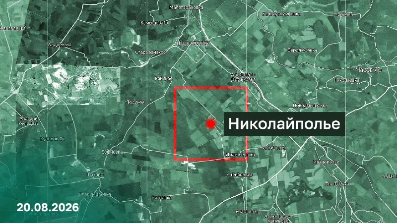 Подразделения «Южной» группировки войск освободили населенный пункт Николайполье Донецкой Народной Республики
