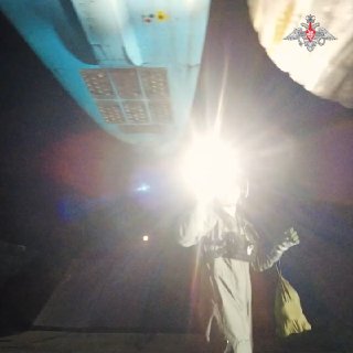 Взрывной финал ночной смены Су-34