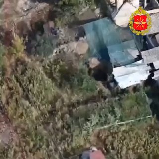 Сожгли вражеские пушки