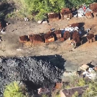 Кадры из освобожденной Константиновки, снятые бойцами 84-й мотострелковой дивизии и 72-й отдельной мотострелковой бригады «Южной» группировки